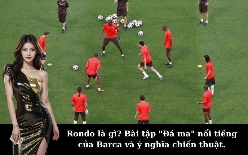 Rondo là gì? Bài tập "Đá ma" nổi tiếng của Barca và ý nghĩa chiến thuật.