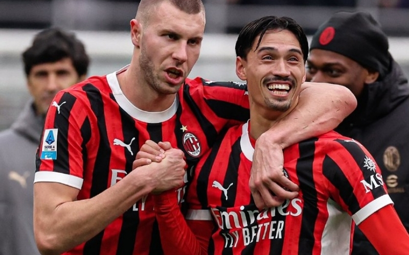 AC Milan giành chiến thắng then chốt tại cuộc đua top 4