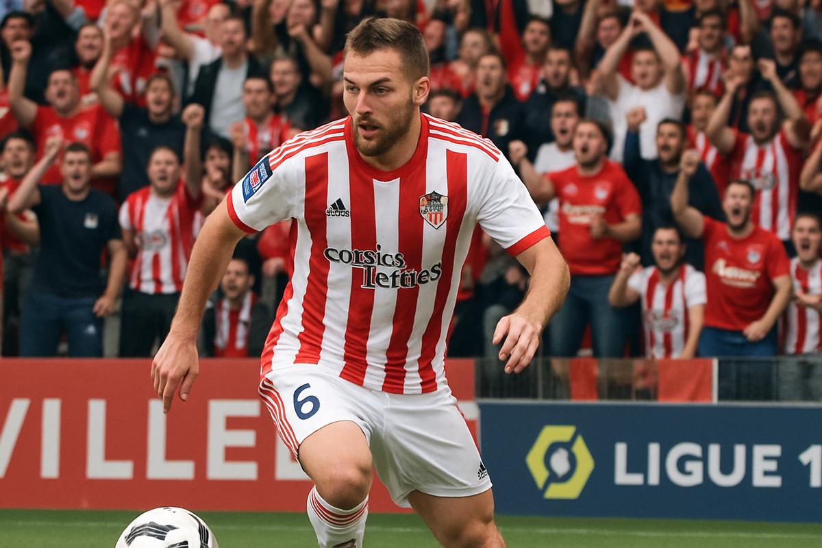 AC Ajaccio thi đấu Ligue 1 bóng đá Pháp đội hình cầu thủ