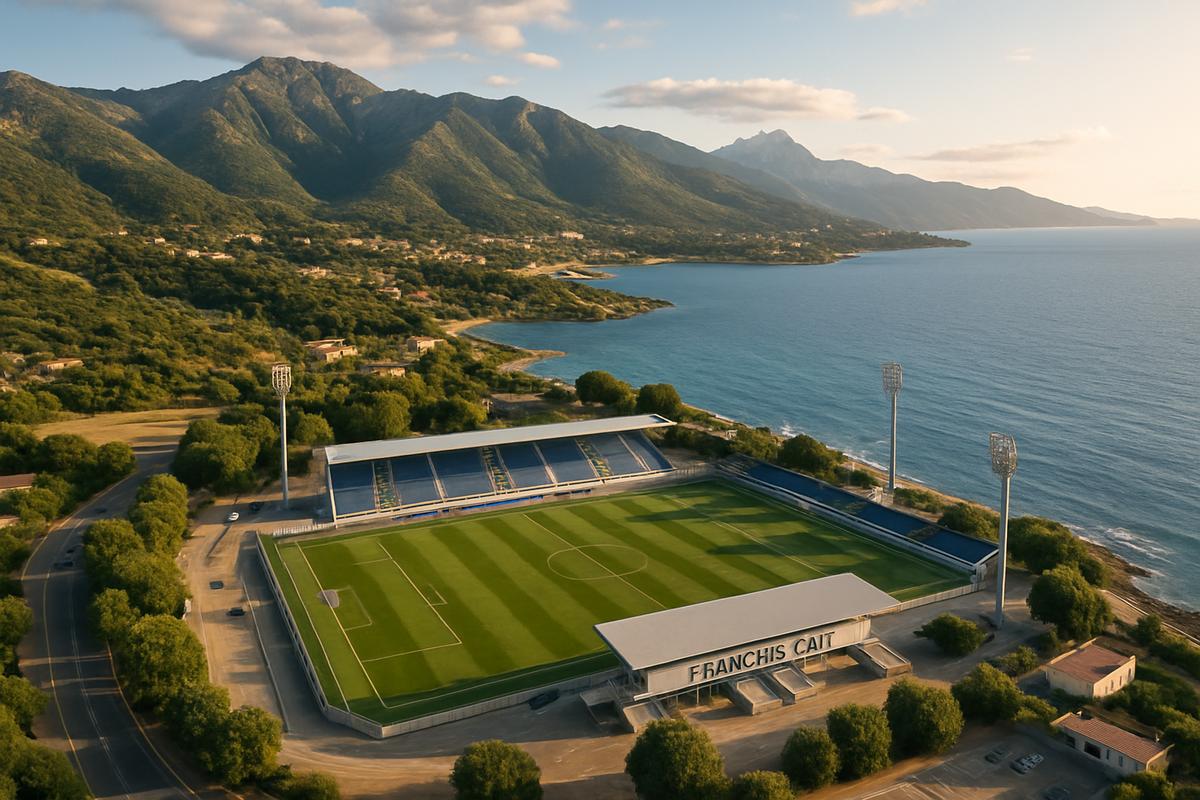 câu lạc bộ Ajaccio AC Ajaccio bóng đá Pháp Corsica