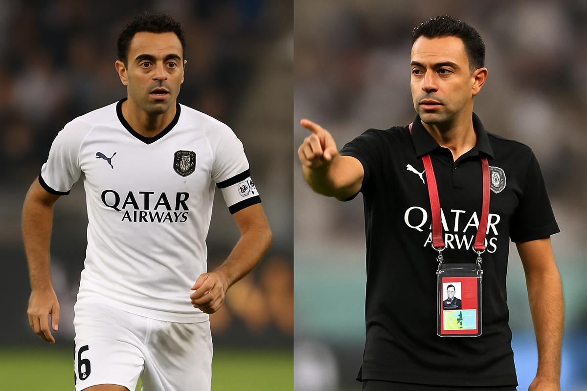 Xavi Hernandez huấn luyện viên Al Sadd SC Qatar