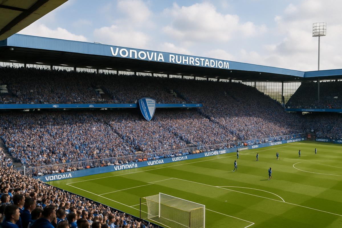 Câu lạc bộ Bochum thi đấu tại Bundesliga trên sân Vonovia Ruhrstadion