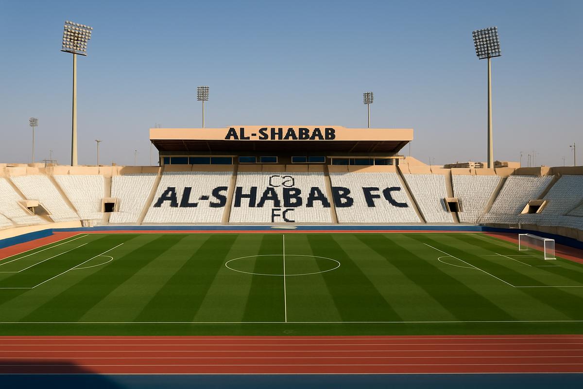 câu lạc bộ bóng đá Al Shabab tại Riyadh Saudi Arabia