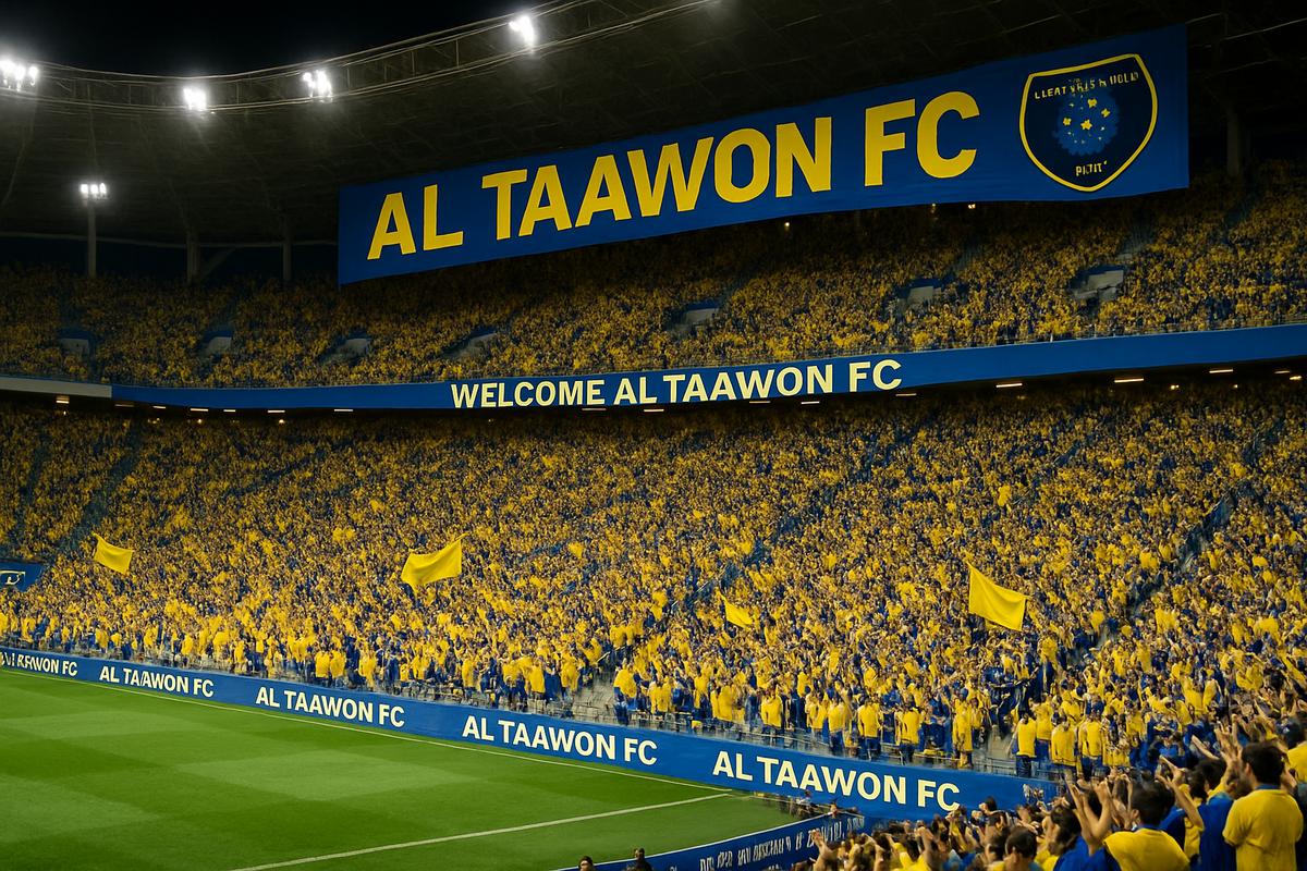 Sân vận động Al Taawon FC Saudi Pro League cổ động viên