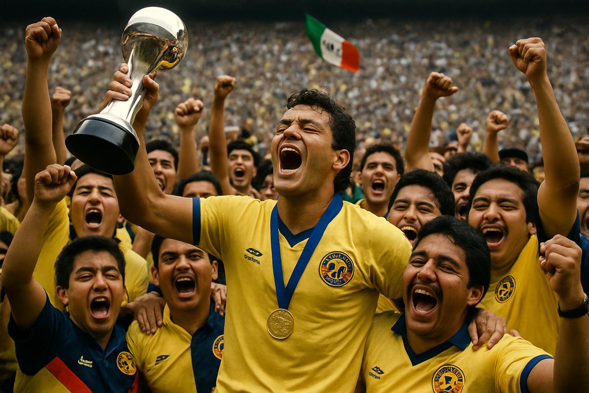 fan hâm mộ Club América Las Águilas sân Azteca bóng đá Mexico