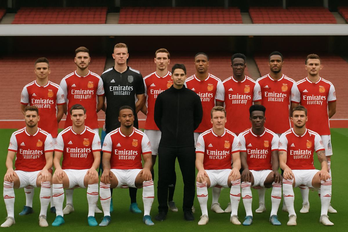 đội hình Arsenal Mikel Arteta chiến thuật Premier League 2025