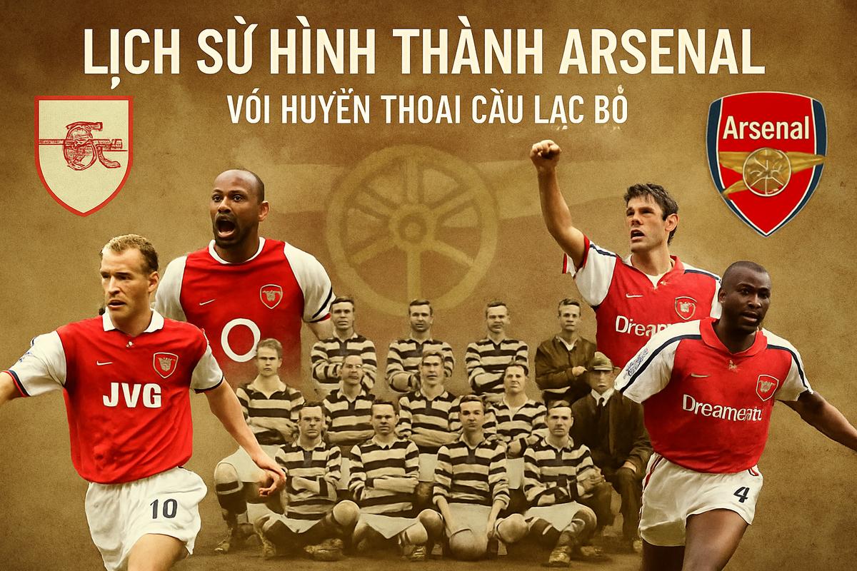 câu lạc bộ bóng đá Arsenal lịch sử hình thành Pháo thủ Ngoại hạng Anh