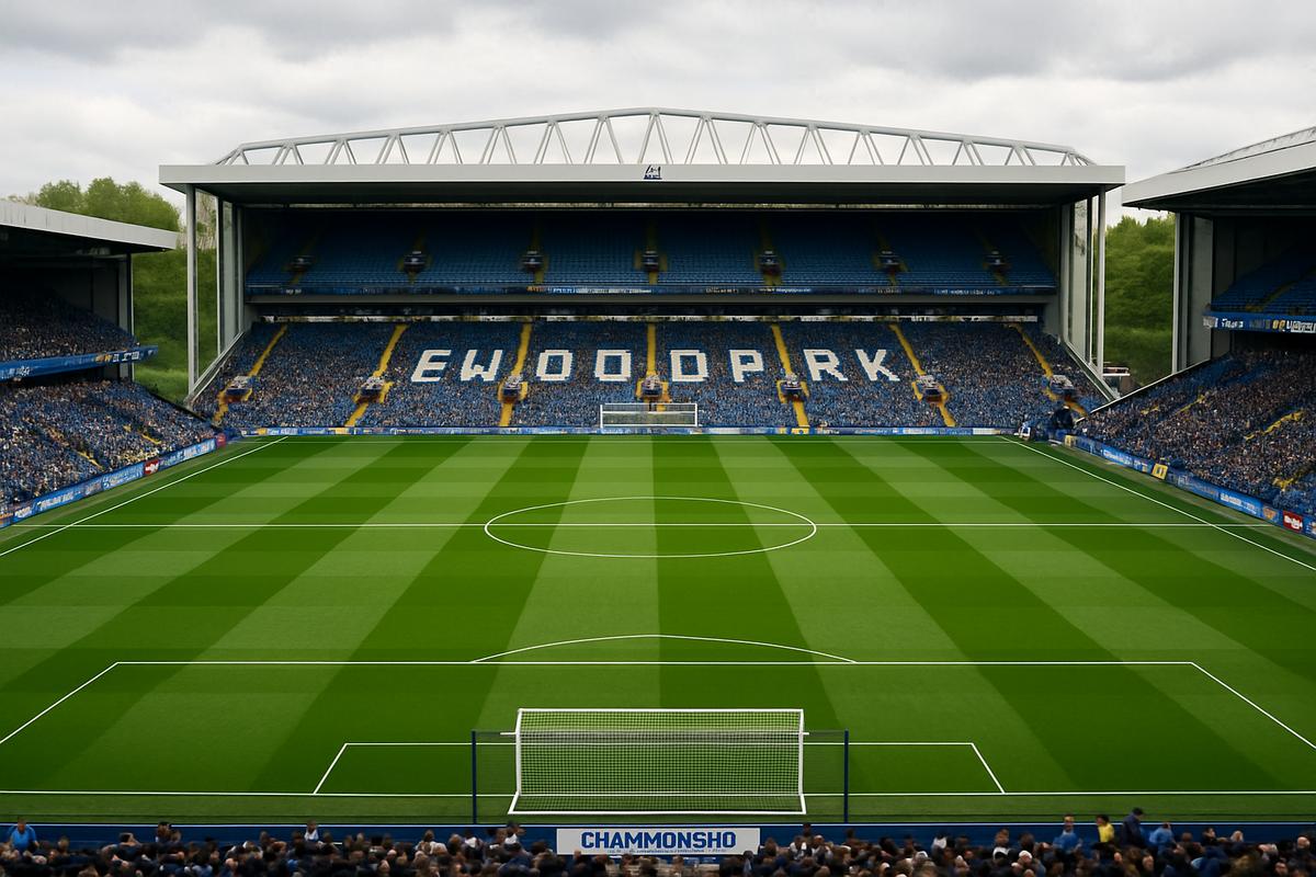 sân vận động Ewood Park Blackburn Rovers Championship