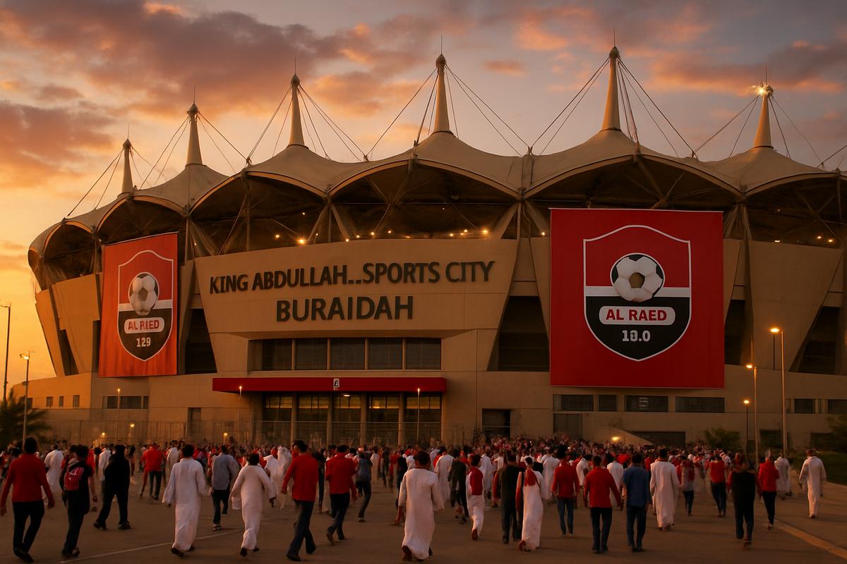 Sân vận động King Abdullah nơi Al Raed thi đấu tại Saudi Pro League