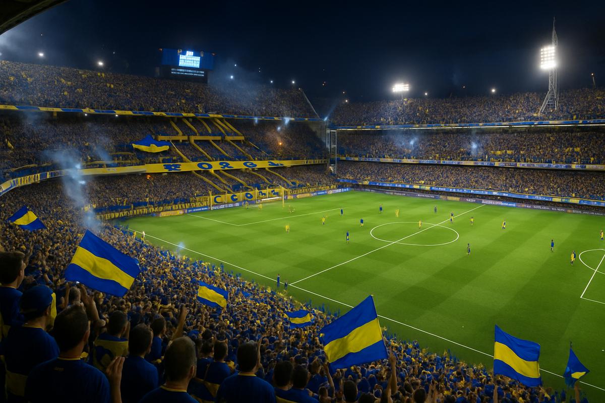 sân vận động La Bombonera Boca Juniors Copa Libertadores