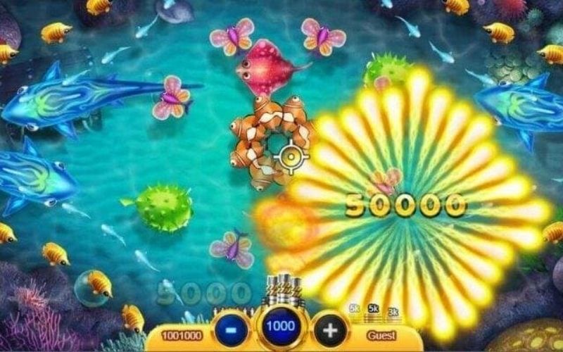Top 5 Vũ Khí Có Sức Công Phá Lớn Nhất Trong Game Bắn Cá