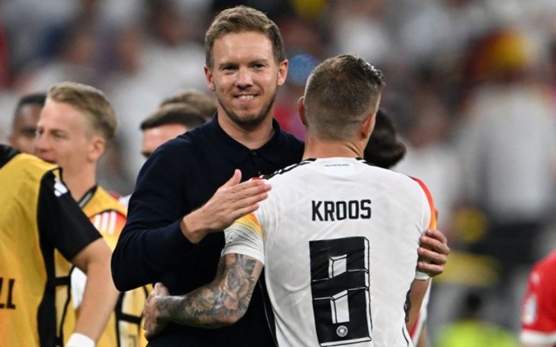 Julian Nagelsmann thử nghiệm nhân sự mới tại đội tuyển Đức